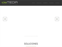 Tablet Screenshot of idemedia.net